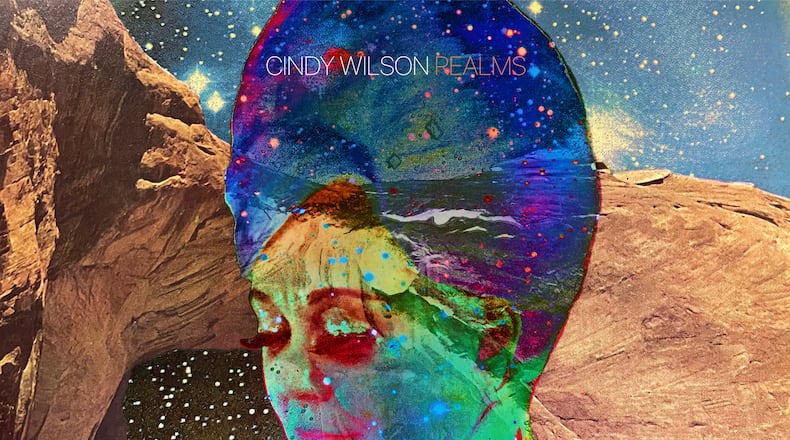 The album cover for "Realms" includes a college of Cindy Wilson. Photo: Courtesy of Kill Rock Stars