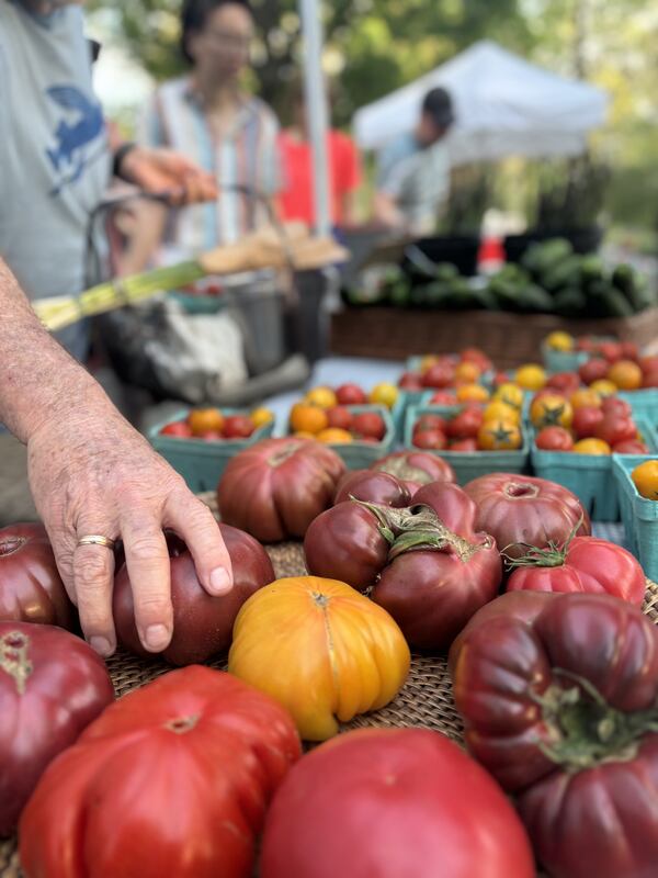 One of the great pleasures of local farmers markets is finding a range of heirloom tomatoes like these at Freedom Farmers Market. (Courtesy of Freedom Farmers Market)