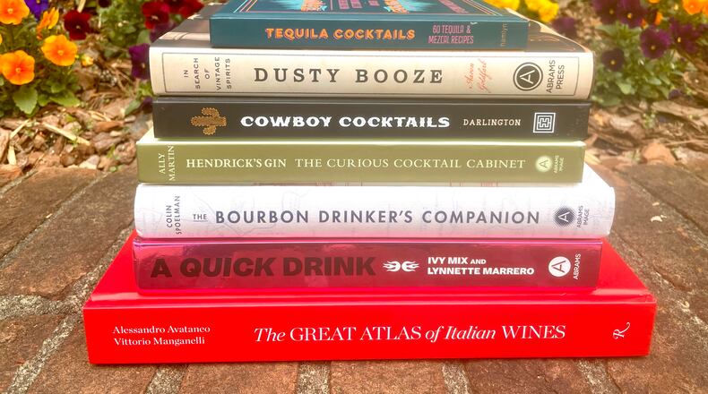 A new crop of books about cocktails out this spring includes lessons in mixing gin cocktails, an exploration of Italy's wine regions and a look at collectors of dusty booze. Angela Hansberger for The Atlanta Journal-Constitution
