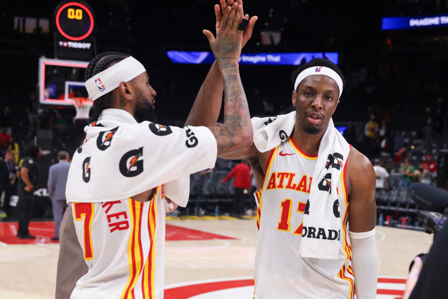 Atlanta Hawks host the Boston Celtics