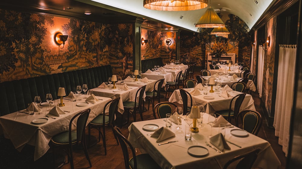 The Ivy sports bar in Buckhead has been transformed into Luella, a steakhouse from brothers Jamey and Benjie Shirah. (Courtesy of Taylor Hager/Luella)