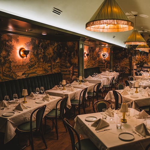 The Ivy sports bar in Buckhead has been transformed into Luella, a steakhouse from brothers Jamey and Benjie Shirah. (Courtesy of Taylor Hager/Luella)