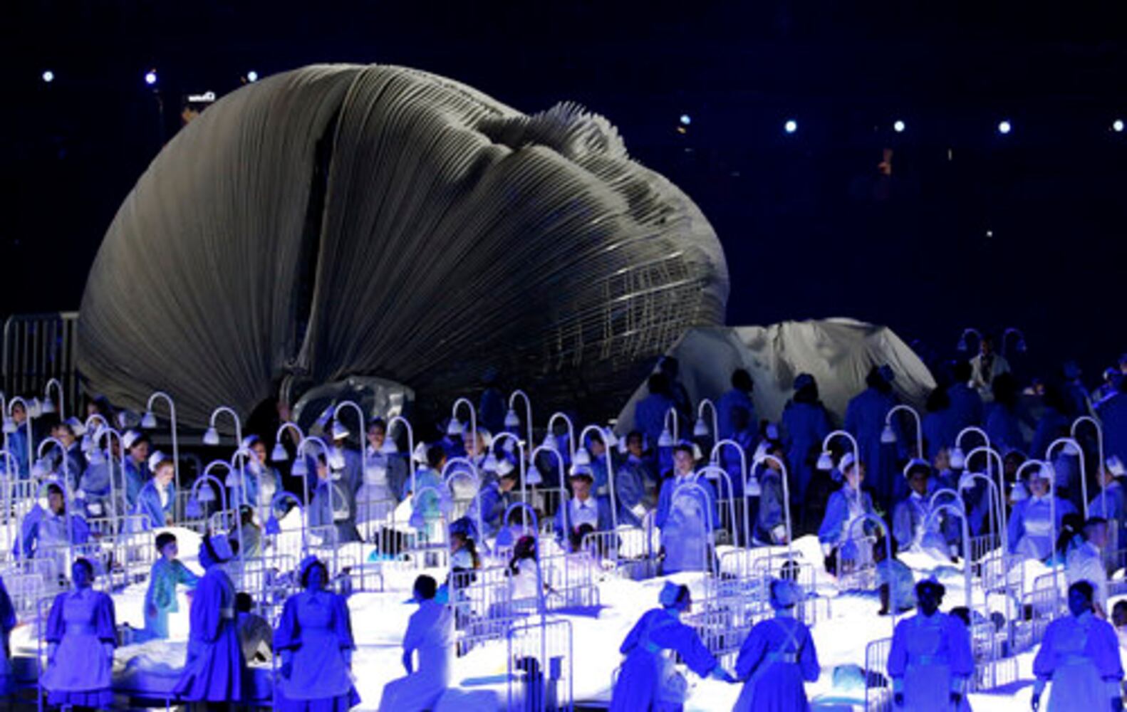 Opening ceremonies at the 2012 London Olympics