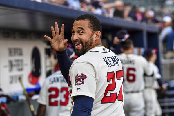  The Braves need to say goodbye to Matt Kemp, even if they have to eat all or most of the $36 million he's owed over the next two seasons. (AP photo)