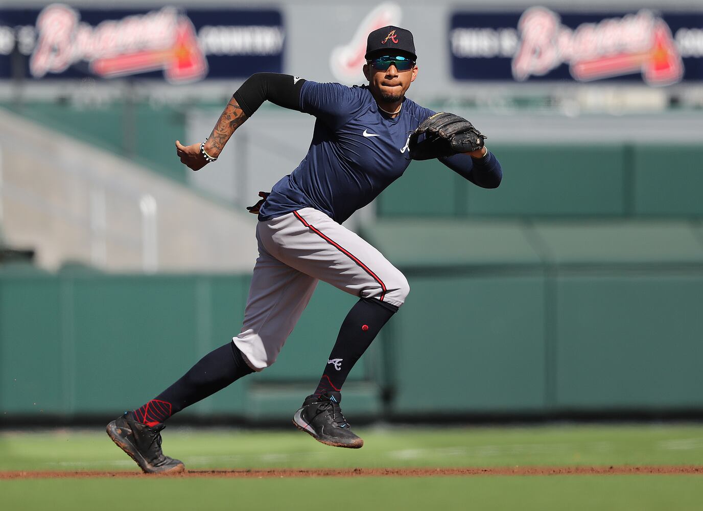 Photos: Position players report to Braves spring training