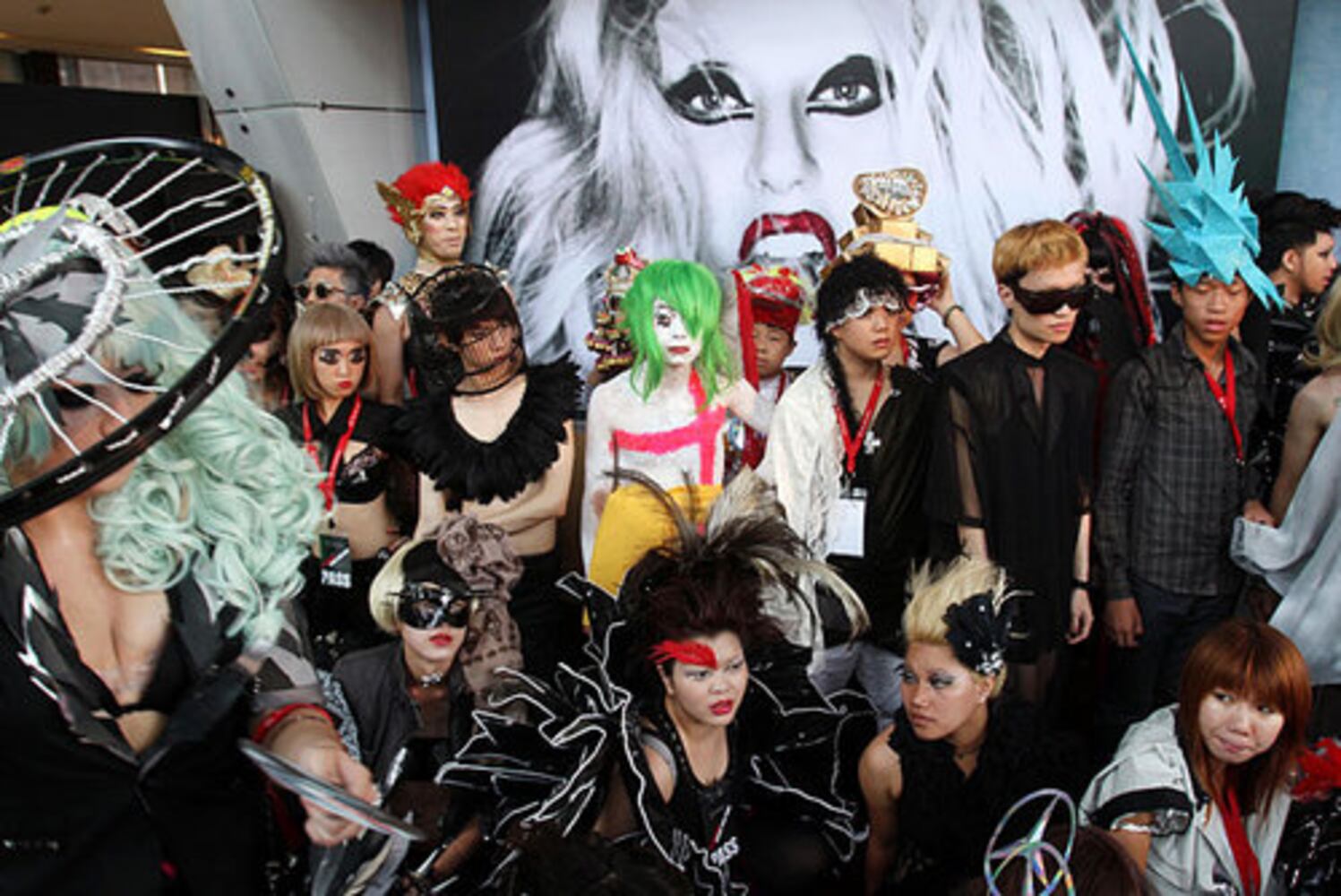 Taiwan busts out for 'Lady Gaga Day'