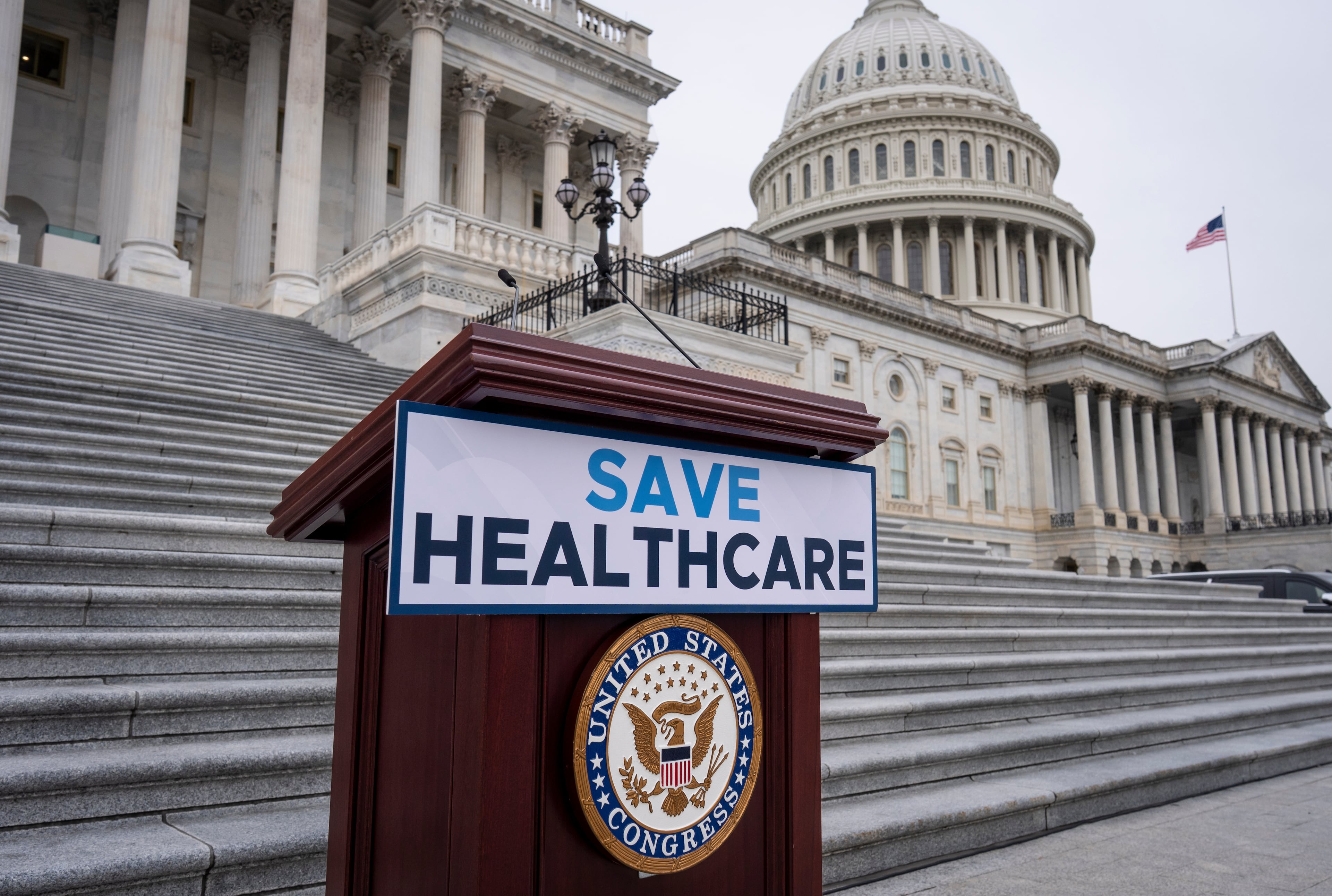 Democratic lawmakers insist that any deal to end the federal government shutdown must address expiring health care subsidies.