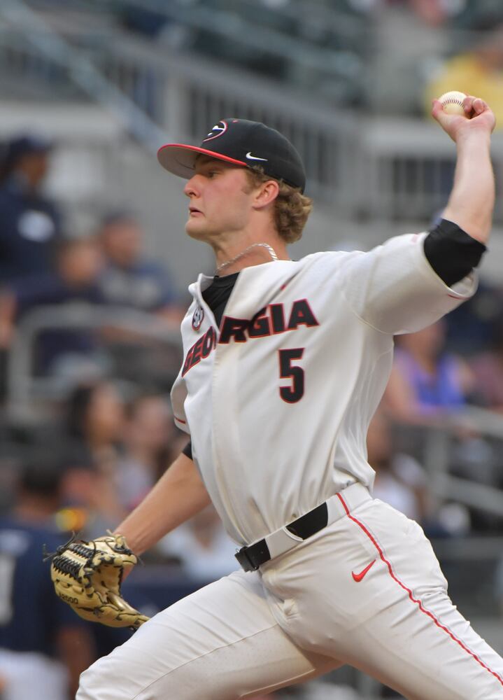 Photos: Tech and Georgia battle in baseball