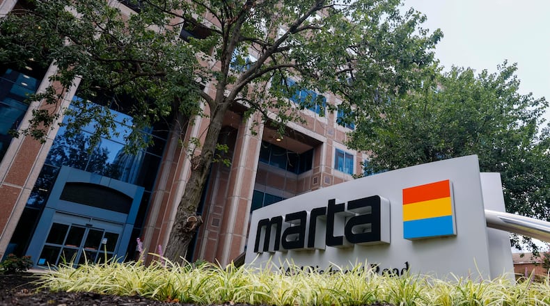 MARTA headquarters on Piedmont Road in Atlanta near the Lindbergh Center rail station on Sunday, Aug. 9, 2026. U.S. Department of Transportation officials made a site visit in Atlanta last week as part of the federal investigation into MARTA’s safety and security. (Miguel Martinez/AJC)