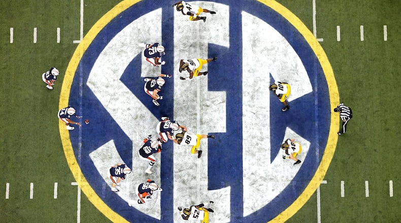The SEC Championship Game will remain in Atlanta for the next decade.