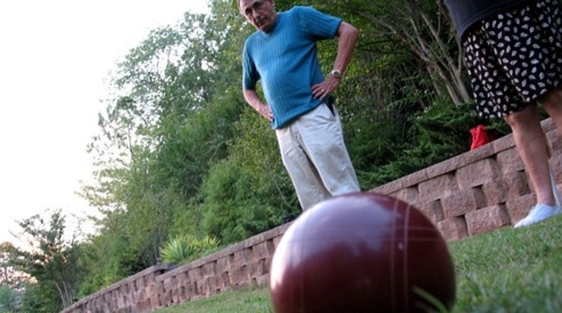 Bocce is also sometimes known as "lawn bowling."