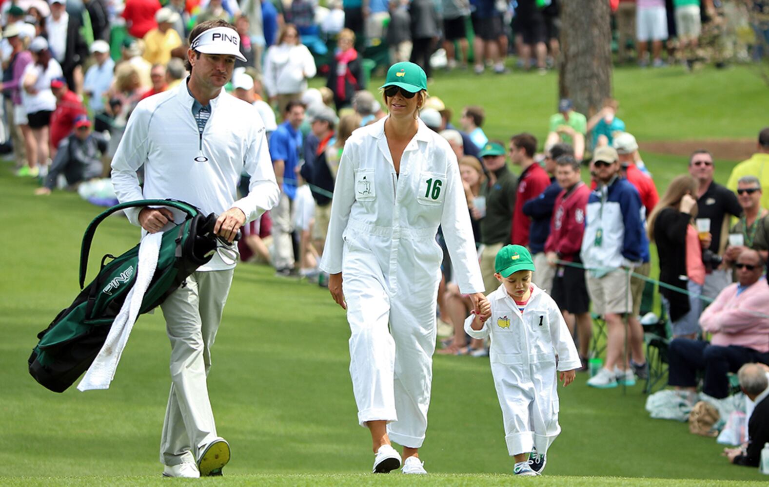 Wives and girlfriends at the Masters