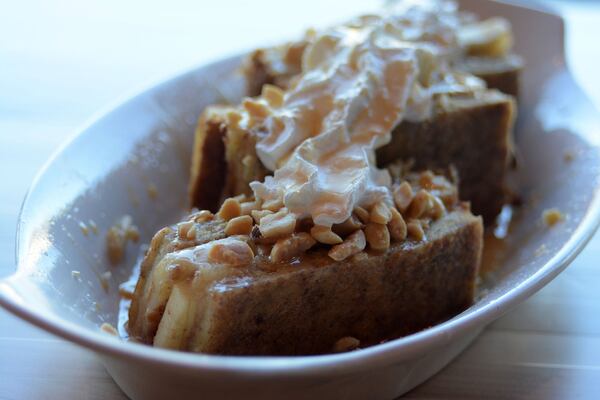 If you want dessert at Smoke and Duck Sauce, try “HK French Toast.” STYLED BY CHEF JOE CHIN LOY; CONTRIBUTED BY ADRIENNE HARRIS