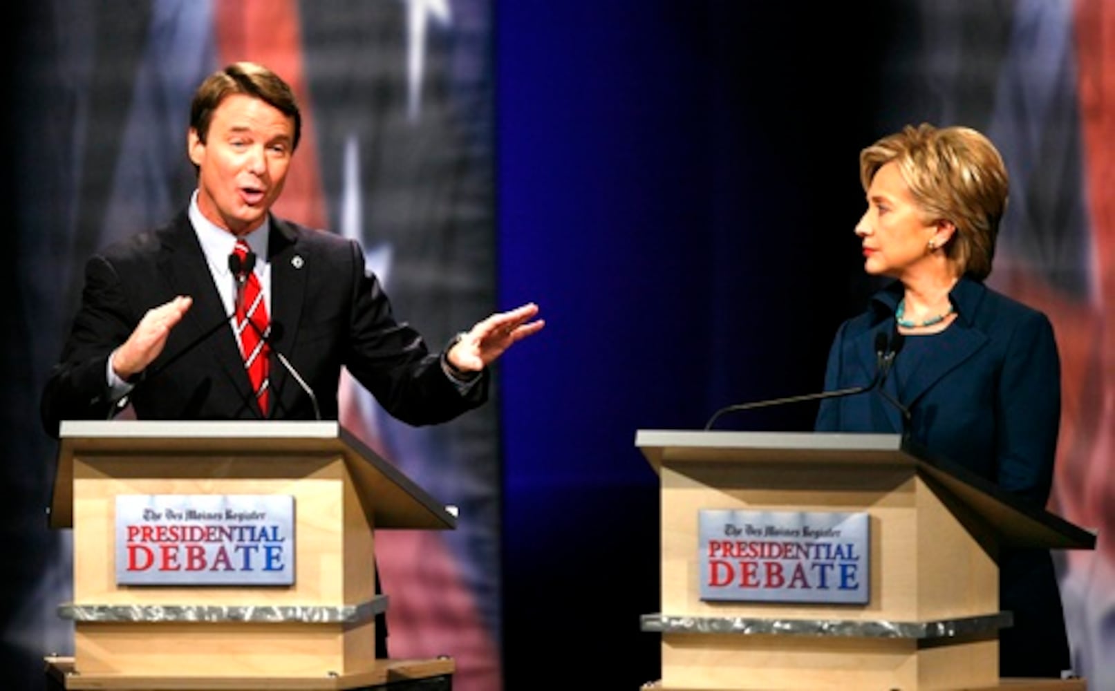 John Edwards dropping out of the Democratic race