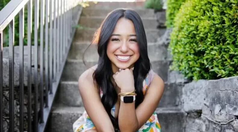 Ximena Arias-Cristobal was detained for a traffic violation and then transferred to Stewart Detention Center. (GoFundMe/Hannah Jones)