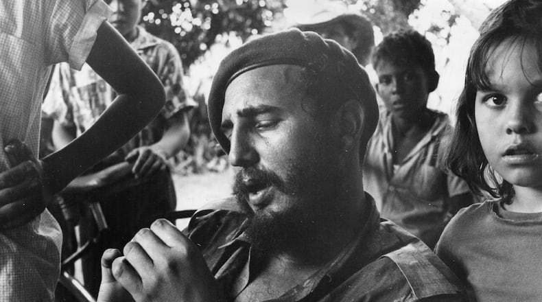 FILE - DECEMBER 17: U.S. President Barack Obama announced that the U.S. will begin normalization of diplomatic relations with Cuba. Cuban revolutionary leader Fidel Castro relaxing at a sugar plantation near Havana, surrounded by children. Original Publication: People Disc - HC0495 (Photo by Elizabeth Frey/Getty Images) "I can wait."