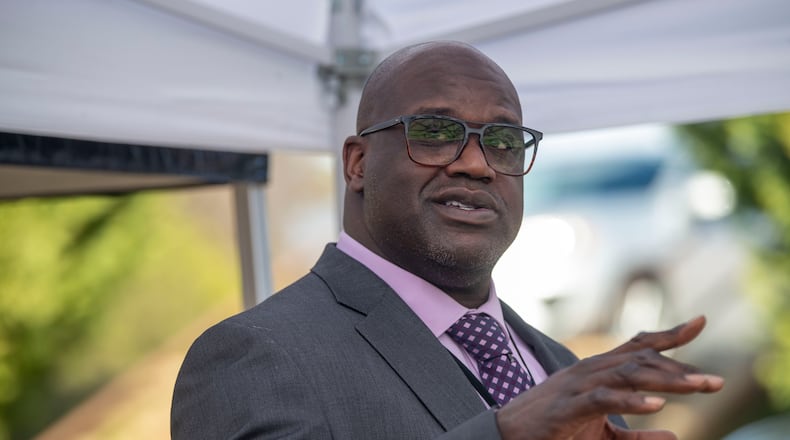 Shaquille O’Neal never received the car he purchased and had modified. Instead, the Lumpkin County Sheriff's Office says it went missing in Atlanta. (AJC 2021)