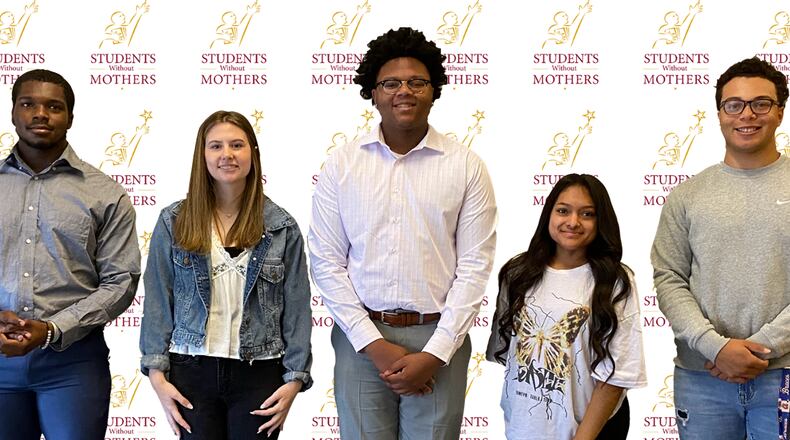 During this year's scholarship luncheon, the recipients spoke about being motivated to not only do what they set out to do for themselves but were also very encouraging to the incoming group of students.  There was a lot of hope, motivation and excitement for the future. Pictured (left to right: Jacob Brown (Brookwood HS); Kelley King (East Coweta HS); Kameron Expose (Stephenson HS); Marillyn Olvera (Campbell HS); Pattrick Drummonds (South Gwinnett HS). Not pictured, Lisa Lewis (Westlake HS).