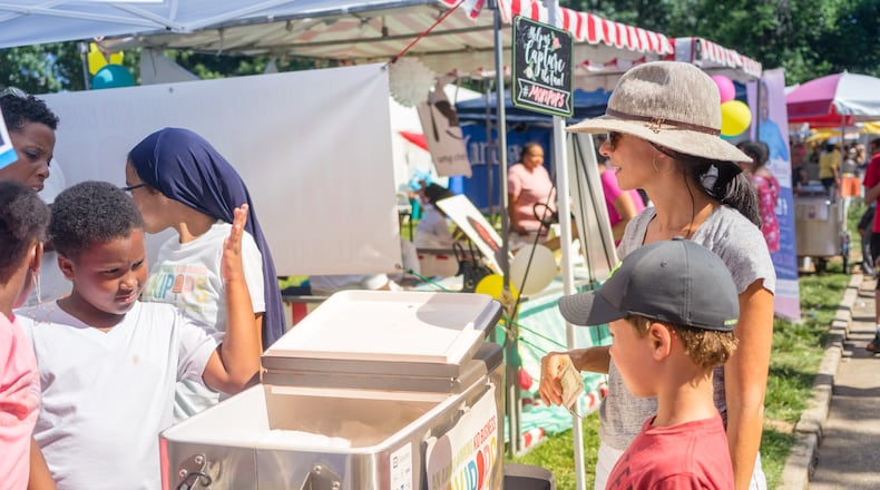 The Atlanta Ice Cream Festival will take place in Piedmont Park with food, ice cream and health and wellness resources. Courtesy of Atlanta Ice Cream Festival