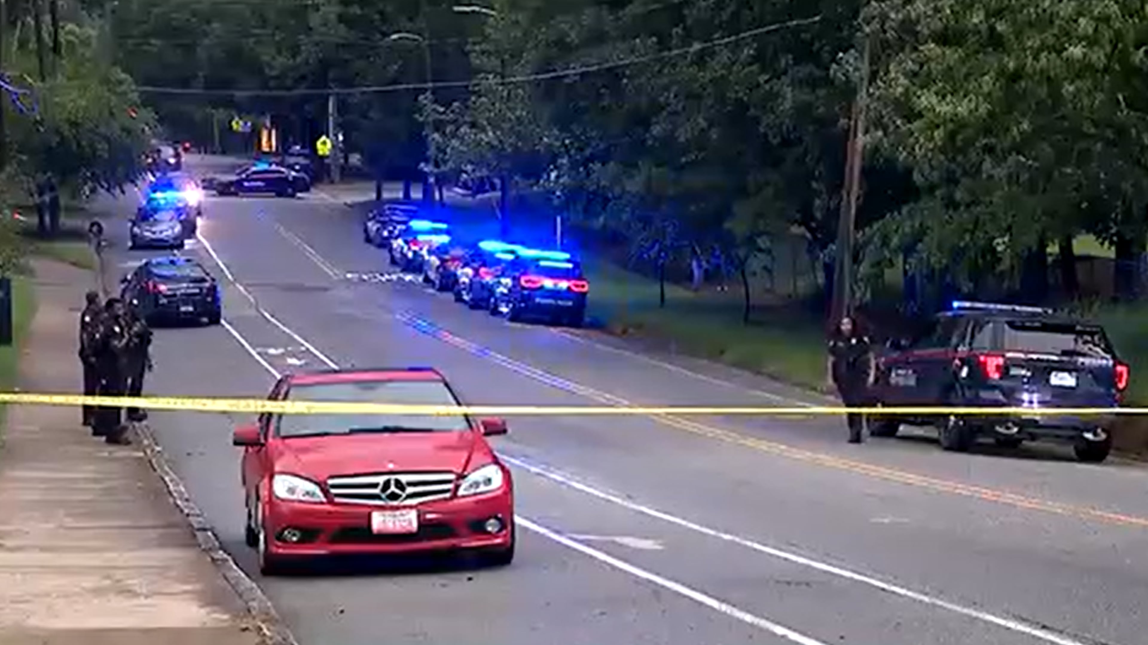 A man has died and another is in critical condition after being shot Saturday at Coan Park in Atlanta, police said. (Courtesy of Channel 2 Action News)