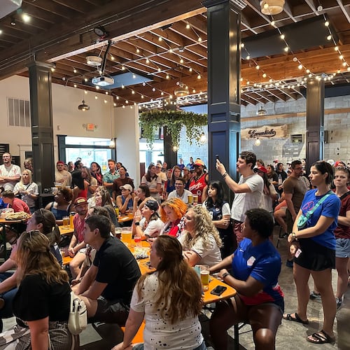 Chelsea Fishman's Jolene Jolene pop-ups filled bars and breweries with women's sports fans. Now, she will open the sports bar in a permanent space in Kirkwood. (Courtesy of Chelsea Fishman)