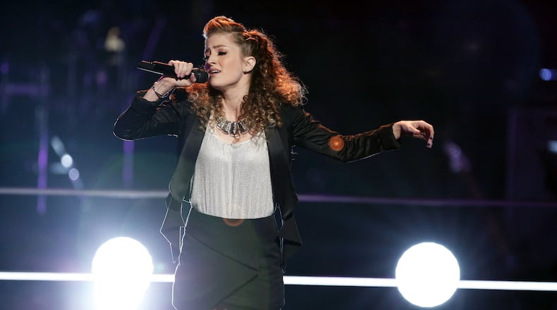 THE VOICE -- "Knockout Rounds" -- Pictured: Jean Kelley -- (Photo by: Tyler Golden/NBC) THE VOICE -- "Knockout Rounds" -- Pictured: Jean Kelley -- (Photo by: Tyler Golden/NBC)
