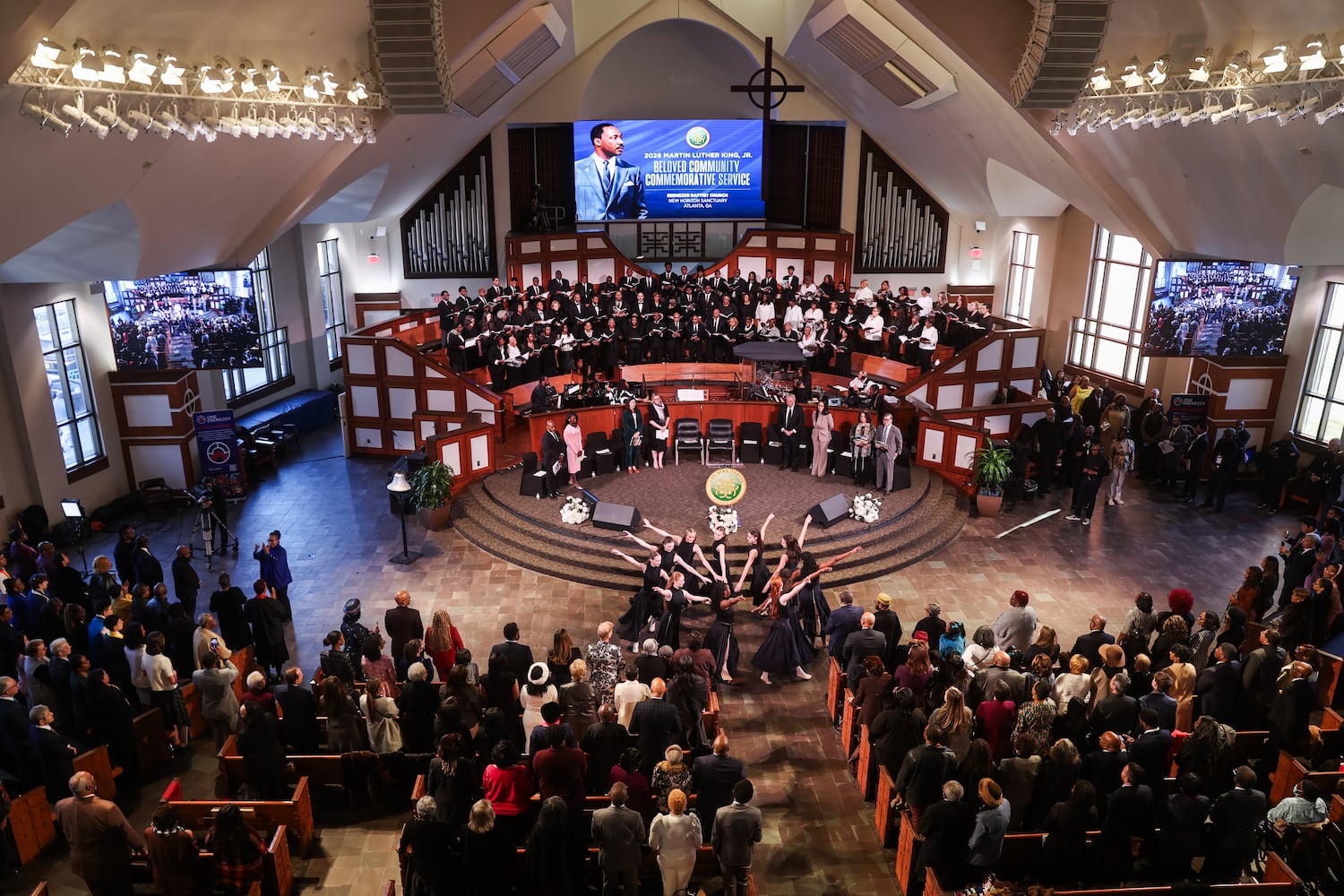MLK service at Ebenezer