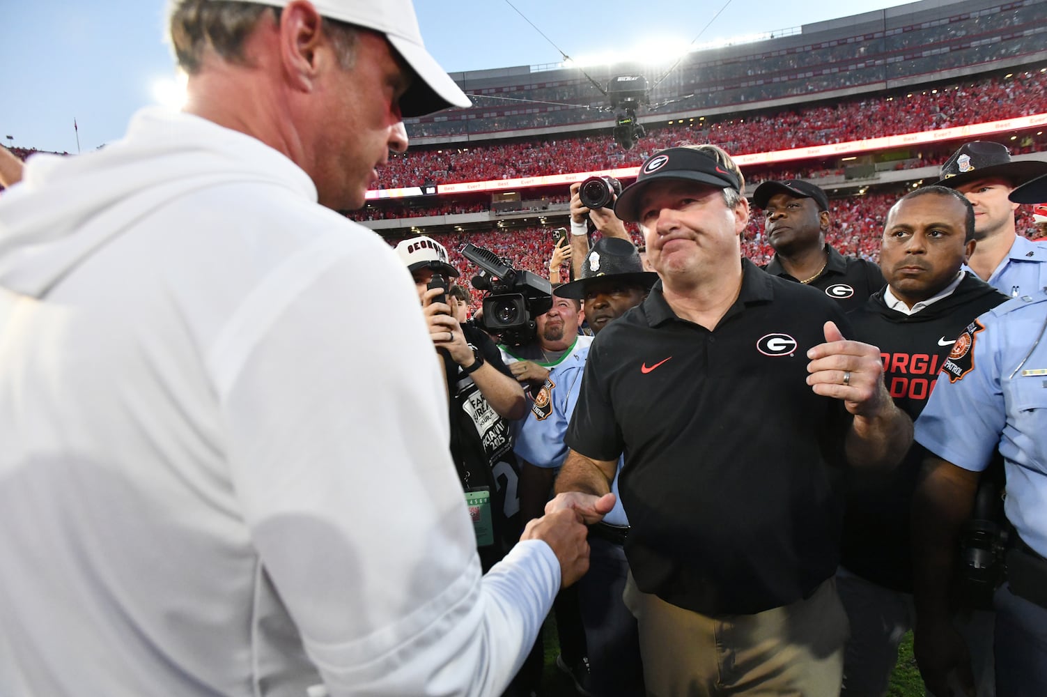 Georgia vs Ole Miss football