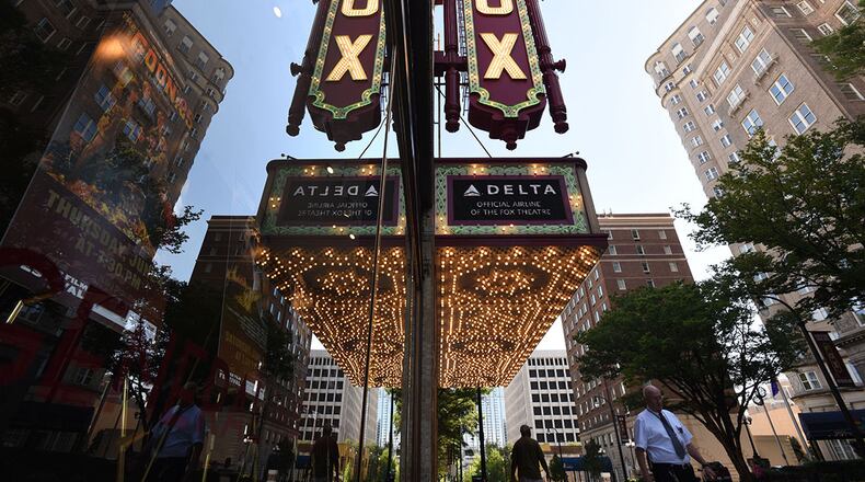 You can tour the fabulous Fox Theatre on Monday (HYOSUB SHIN / HSHIN@AJC.COM)