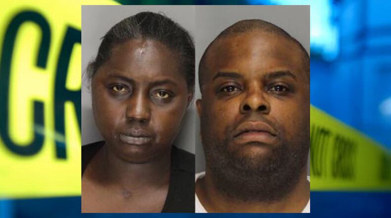 Leslie White (left), Jeremiah Gamble