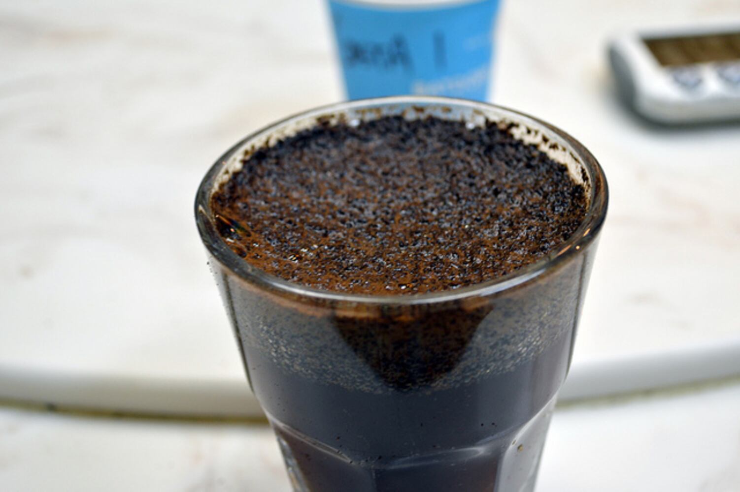 You want the water temperature to be lukewarm so it is easier to distinguish flavors.