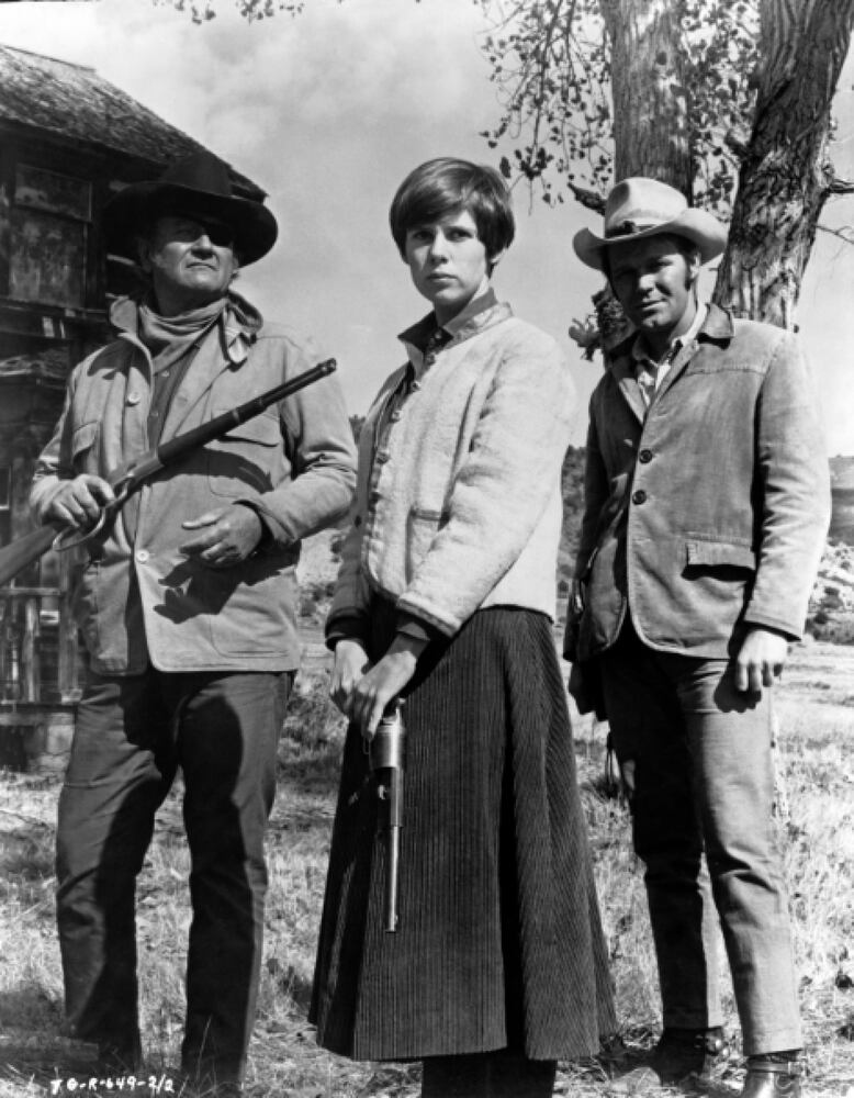 John Wayne played Rooster Cogburn in the 1969 film "True Grit"...