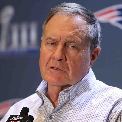 Bill Belichick won six Super Bowls during his 24 seasons as coach of the New England Patriots.