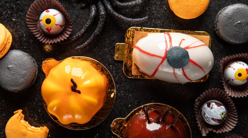 Halloween-themed pastries from Saint Germain. / Courtesy of Saint Germain