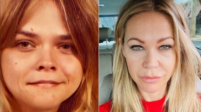 Janis Adams (right) does not have any photos with her mother, Marlene Standridge, who went missing in the early 1970s.