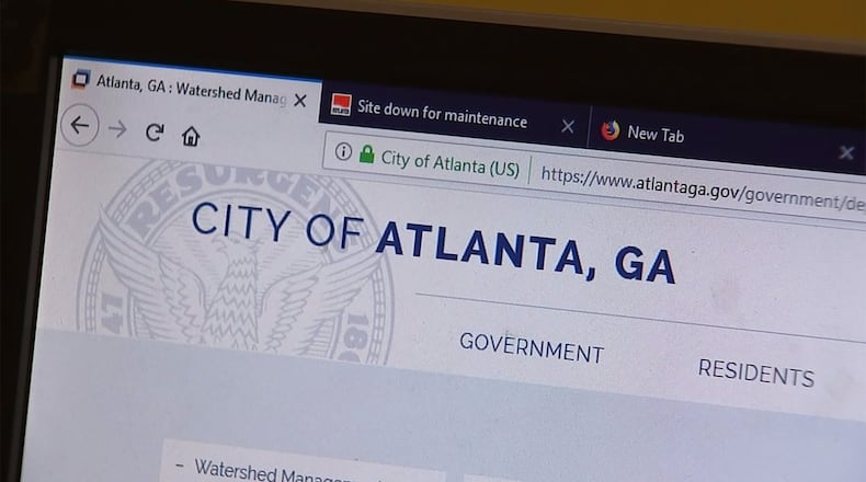 The City of Atlanta entered into emergency contracts worth $2.7 million to help restore the city’s computer network in the days following the March 22 ransomware cyber attack.(WSB-TV)