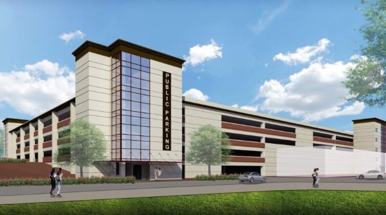 Construction of the Infinite Energy Center master plan is currently underway in Duluth. Courtesy Infinite Energy Center