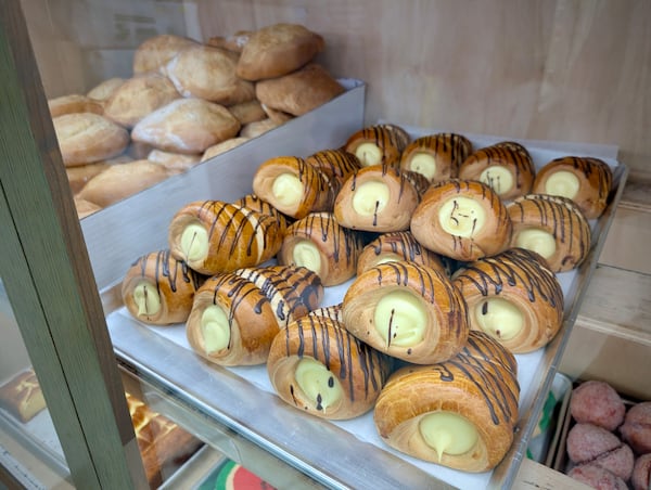Pastries at Panaderia Y Pasteleria El Sol in Marietta. (Su-Jit Lin for the AJC)