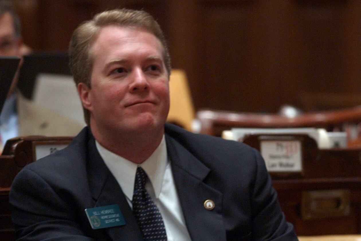Former Rep. Bill Hembree ( R-Douglasville) died Jan.15 after an eight-year battle with cancer. (Ben Gray/AJC)