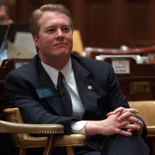 Former Rep. Bill Hembree ( R-Douglasville) died Jan.15 after an eight-year battle with cancer. (Ben Gray/AJC)