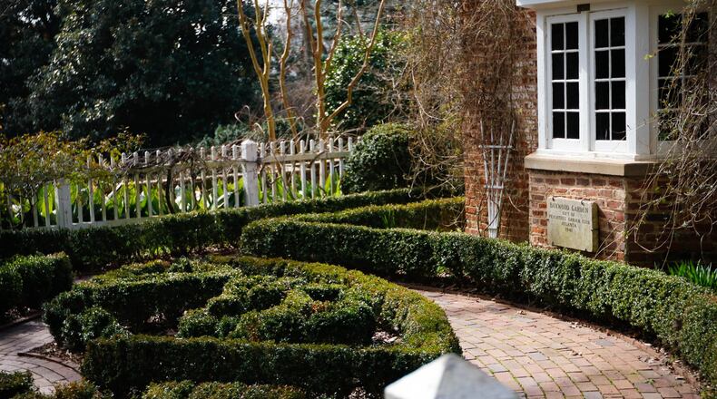 This shows a portion of the Founders Memorial Garden on Lumpkin Street in Athens. The 2 1/2-acre garden honors the 12 women who came together in 1891 to start the Ladies Garden Club of Athens — the first garden club in America. CONTRIBUTED BY REYNOLDS ROGERS / VISIT ATHENS GA