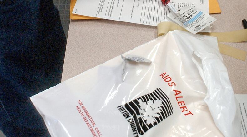 Fulton County is planning to increase HIV testing. (NICK ARROYO/AJC File Photo)