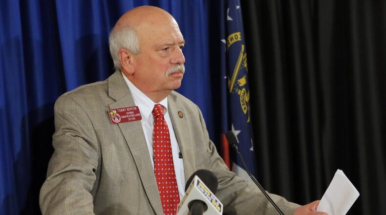 State Rep. Tommy Benton, R-Jefferson, a strong proponent of Confederate history, was recently appointed to a committee to study civics education in Georgia. BOB ANDRES /BANDRES@AJC.COM