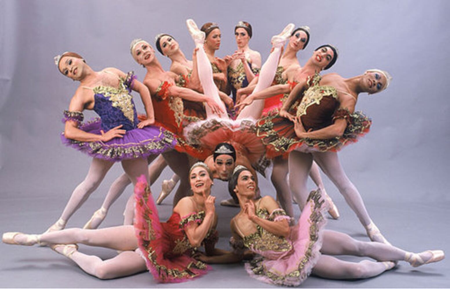 The Trocks, an all male ballet company