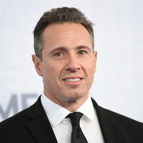 FILE - CNN news anchor Chris Cuomo at the WarnerMedia Upfront in New York, May 15, 2019. (Photo by Evan Agostini/Invision/AP, File)