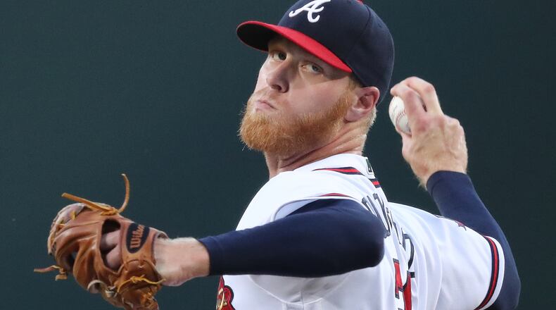 Braves pitcher Mike Foltynewicz lost his arbitration case against the team Saturday. (Curtis Compton /ccompton@ajc.com)
