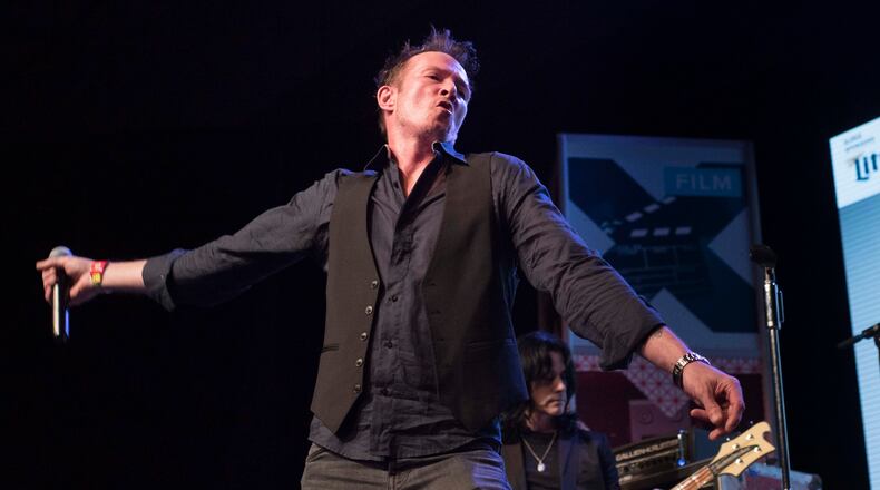 Scott Weiland performs at the Radio Day Stage at the Austin Convention Center during South by Southwest on March 19, 2015. Photo: Erika Rich for American-Statesman