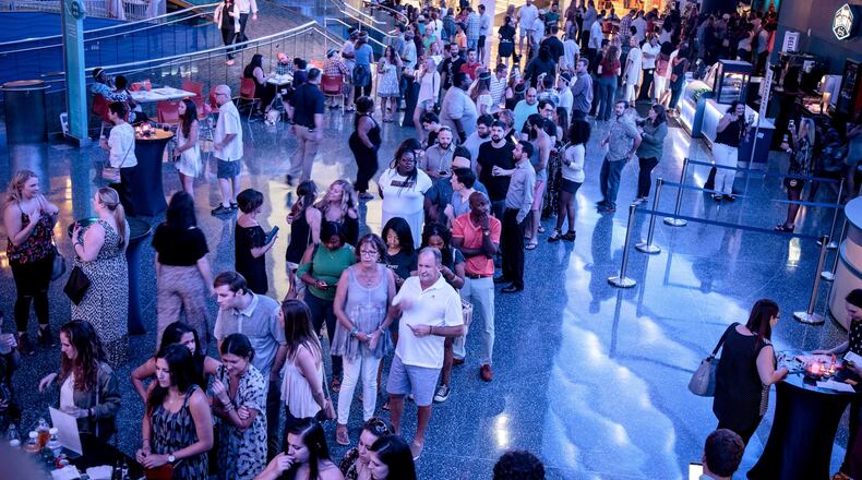 Did the Georgia Aquarium (shown during a Sips Under the Sea event) make it onto Lyft’s list of hot spots? CONTRIBUTED BY STEVE SCHAEFER 2016