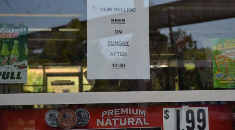 Loganville voters will decide Sunday alcohol sales. AJC File