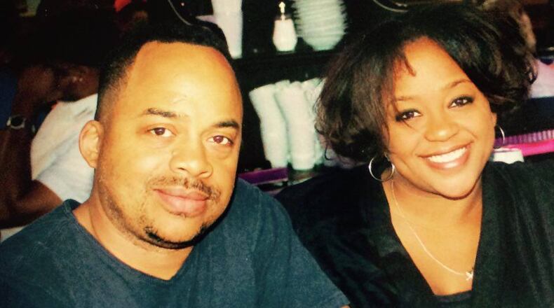 Siblings Eric Bullock and Melanie Bullock at lunch Thursday in Vegas, minutes after learning about the shocking death of Prince. "We go out to eat - because that's what you do right?"